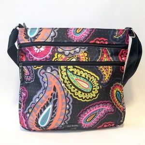Vera Bradley Iconic Triple Zip Hipster
